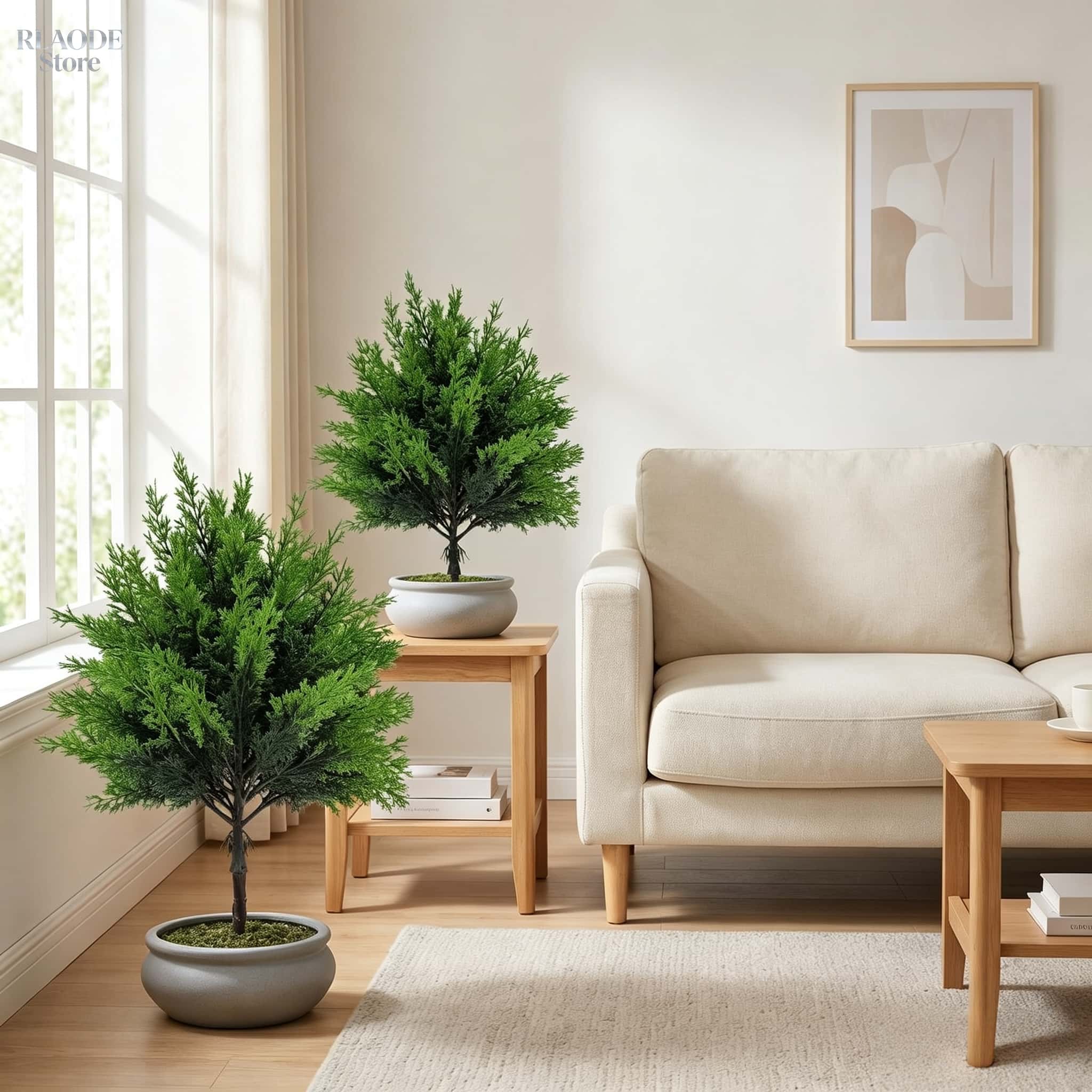 2pcs Outdoor Artificial Greene - đánh giá và giá Dracaena Marginata