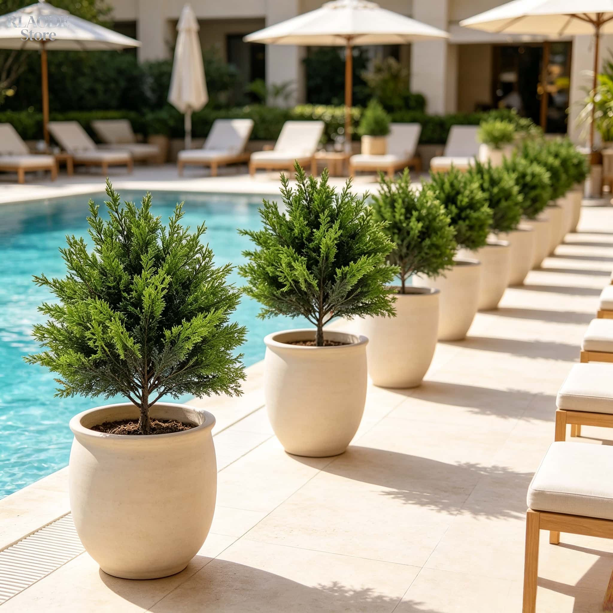 2pcs Outdoor Artificial Greene - đánh giá và giá Dracaena Marginata